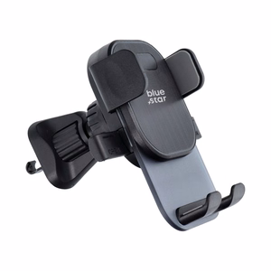 BLUE STAR automobilinis laikiklis oro angai AUTO LOCK X2, juodas