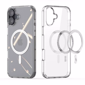 Dux Ducis чехол Clin MAG совместимый с MagSafe для iPhone 15 Plus прозрачный
