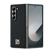 DKNY Dėklas telefonui Samsung Galaxy Z Fold6 su kartotiniu dizainu Stack Logo - juodas