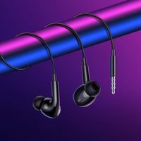 Borofone ausinės BM100 Pro su mikrofonu juodos