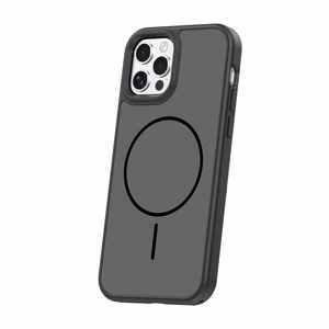 Frame Thin Mag dėklas for iPhone 12 / 12 Pro 6,1" juodas