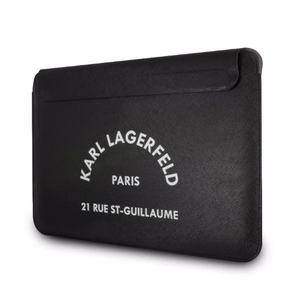 Karl Lagerfeld Sleeve KLCS133RSGSFBK 13" juodas/juodas Saffiano RSG dėklas