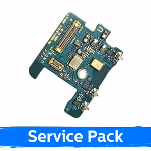 Flex laidas suderinamas su Samsung N986 Note 20 Ultra / mikrofonas ir kiti elementai / originalus (Service Pack)
