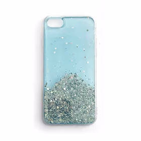 Wozinsky Star Glitter Shining dėklas Samsung Galaxy A30 mėlynas