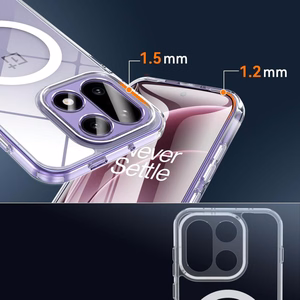 Tech-Protect Flexair Hybrid MagSafe deklas, skirtas OnePlus 15 - Skaidrus