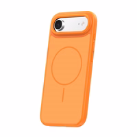 Frame Thin Mag dėklas for iPhone 17 Air 6,6" oranžinis