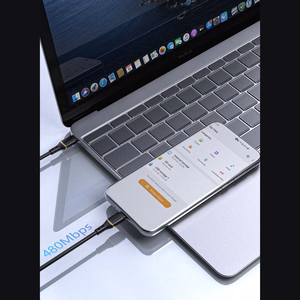Dudao L25C USB-C - USB-C silikoninis kabelis 60W 1 m - baltas