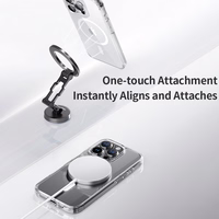 Rock Crystal Series Magnetinis dėklas telefonui Iphone 16 Plus skaidrus