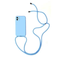 STRAP Silikon dėklas telefonui IPHONE 11 PRO (m) - šviesiai mėlynas