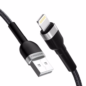 Wozinsky WNBAL2 кабель USB-A Lightning 2.4A 2м - чёрный