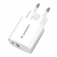 Įkroviklis Wozinsky (WGWCW) (1xUSB-C;1xUSB 3A 20W) baltas