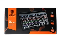Liocat gaming keyboard KX 365 CM mechanical qwerty black