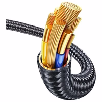 USAMS Laidas USB-C į USB-C 100W 1,2m Zinc Alloy Fast Charging Data Cable Meteor Series SJ744USB01 (US-SJ744)