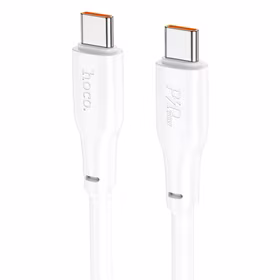 USB kabelis Hoco X93 60W USB-C to USB-C 2.0m baltas