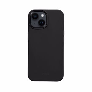 Crong Color Cover LUX Magnetic dėklas, skirtas iPhone 15 Plus, suderinamas su MagSafe, juodas