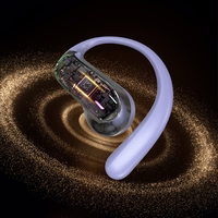 Dudao U17Z Bluetooth 5.3 OWS ausinės with Ear Hooks - violetinis