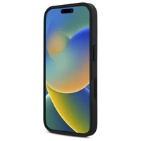 Karl Lagerfeld Magnetinis Karl Head dėklas telefonui iPhone 16 - juodas