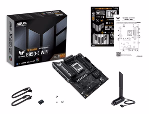 ASUS TUF GAMING B850-E WIFI AMD B850 Socket AM5 ATX pagrindinė plokštė