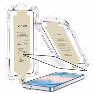 Tech-Protect Quick Set AR+ Anti-Reflective Glass for Samsung Galaxy S26 - Black