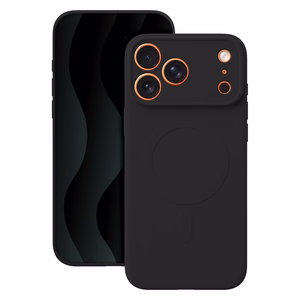 Simple Color Mag dėklas iPhone 17 Pro 6,3" / iPhone 18 Pro 6,3", juodas