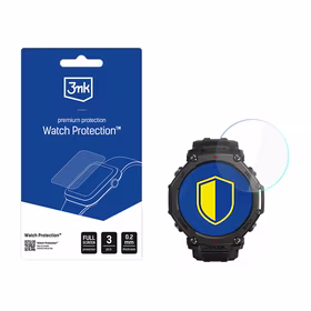 Hibridinis stiklas išmaniojo laikrodžio ekranui 3mk Watch Protection FlexibleGlass for Amazfit T-Rex 3 Pro 44mm