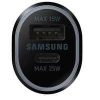 Automobilinis įkroviklis Samsung EP-L4020NBEGEU 40W USB-C/USB-A juodas