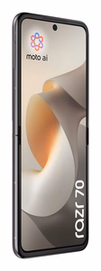 Motorola razr 70 17,5 cm (6.9") Dviguba SIM jungtis Android 16.0 5G C tipo USB 8 GB 256 GB 4800 mAh Akmenų spalvos