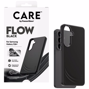 CARE by PanzerGlass Flow juodas Qi dėklas Samsung Galaxy S26+ - juodas
