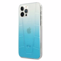 Mercedes Transparent Line dėklas telefonui iPhone 12 Pro Max - mėlynas