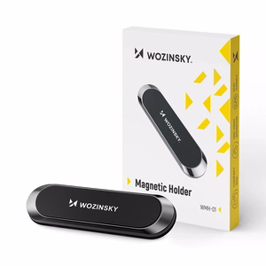 Магнитный держатель для приборной панели Wozinsky, чёрный (WMH-01)