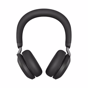 Jabra Evolve2 75 MS Link380c - belaidės ant ausų ausinės su aktyviu triukšmo slopinimu, juodos