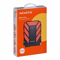 ADATA HD710 Pro išorinis kietasis diskas 1000 GB Juoda, Raudona