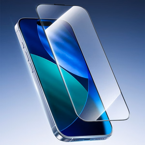 Rock Apsauginis stiklas HD pilno padengimo antistatinis skirtas iPhone 17 Pro Max