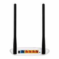 TP-Link TL-WR841N belaidis maršrutizatorius Greitas eternetas Viena juosta (2,4 GHz) Juoda, Balta