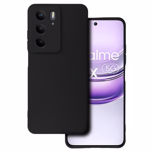 Matinis galinis dėklas telefonui REALME 14X juodas