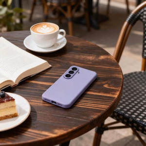 Tech-Protect Išmanusis Piniginė Dėklas for Samsung Galaxy S26 - violetinis