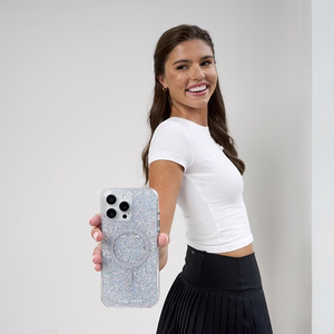 Case-Mate Twinkle MagSafe dėklas, skirtas iPhone 16 Pro, „Disco“