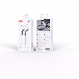 XO cabel NB276 4w1 USB-C - Lightning + USB - USB-C 60W 1,0 m ilgio