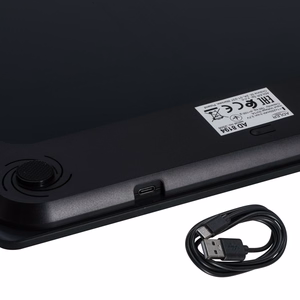 Перезаряжаемые напольные весы ADLER AD 8194b с USB-C, чёрные