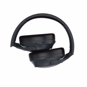 Belaidės ausinės ant ausų Forcell F-Audio TWS Vibe ANC + TUYA APP juodos