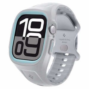 SPIGEN LIQUID AIR PRO APPLE WATCH 10 (46 MM) pilkas