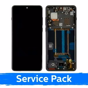 Ekranas skirtas OnePlus 13 su rėmeliu / Black Eclipse / (Service Pack)