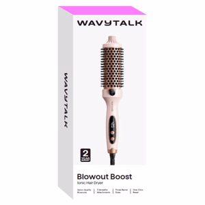 Plaukų formavimo šukos Wavytalk Blowout Boost rožinės