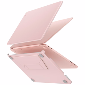 Uniq Lyden Versa dėklas, skirtas MacBook Neo – spalva: rožinė