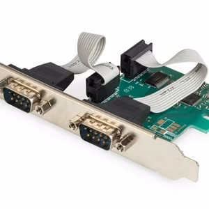 Digitus 2-портовая карта последовательного интерфейса, PCIe