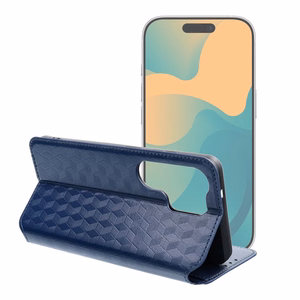 Atverčiamas dėklas Oppo Reno 15 Pro 5G Cubic Book, mėlynas