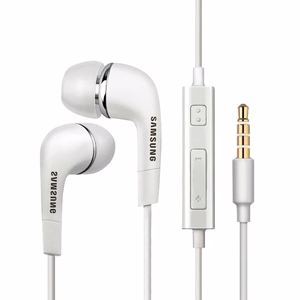 "Samsung EHS64AVFWE" laidinės ausinės su mini lizdu 3,5 mm stereofoninės "Hi-Fi" ausinės (urmu - keičiamoji pakuotė) - baltos spalvos