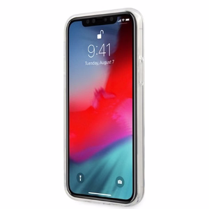AMG elektroplokštės vertikalus dėklas iPhone 12 / iPhone 12 Pro - permatomas