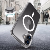 Tech-Protect FlexAir Hybrid Magnetinis dėklas telefonui iPhone 16 Plus - skaidrus