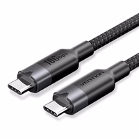 Vention USB 3.2 5A 10Gbps 1m BK USB-C į C kabelis